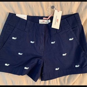New Vineyard Vines Whale Embroidered Short
